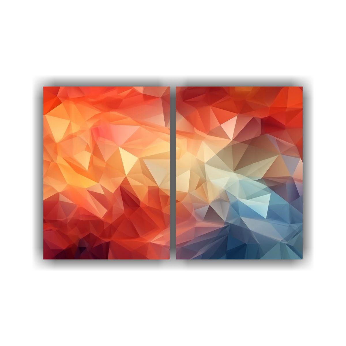 GENERICO - Fondos Geométricos Abstractos Decorativos 80x60 Cm