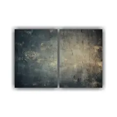 GENERICO - Cuadros Creatividad Conceptual Sobre Fondo Negro 80x50 Cm