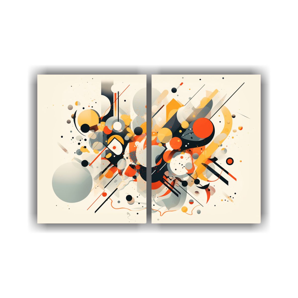 GENERICO - Venta De Vitalidad Lienzo Abstracto Con 40x30 Cm