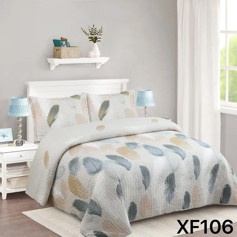 GENERICO - Cubrecama Quilt Verano King - Dakota XF106