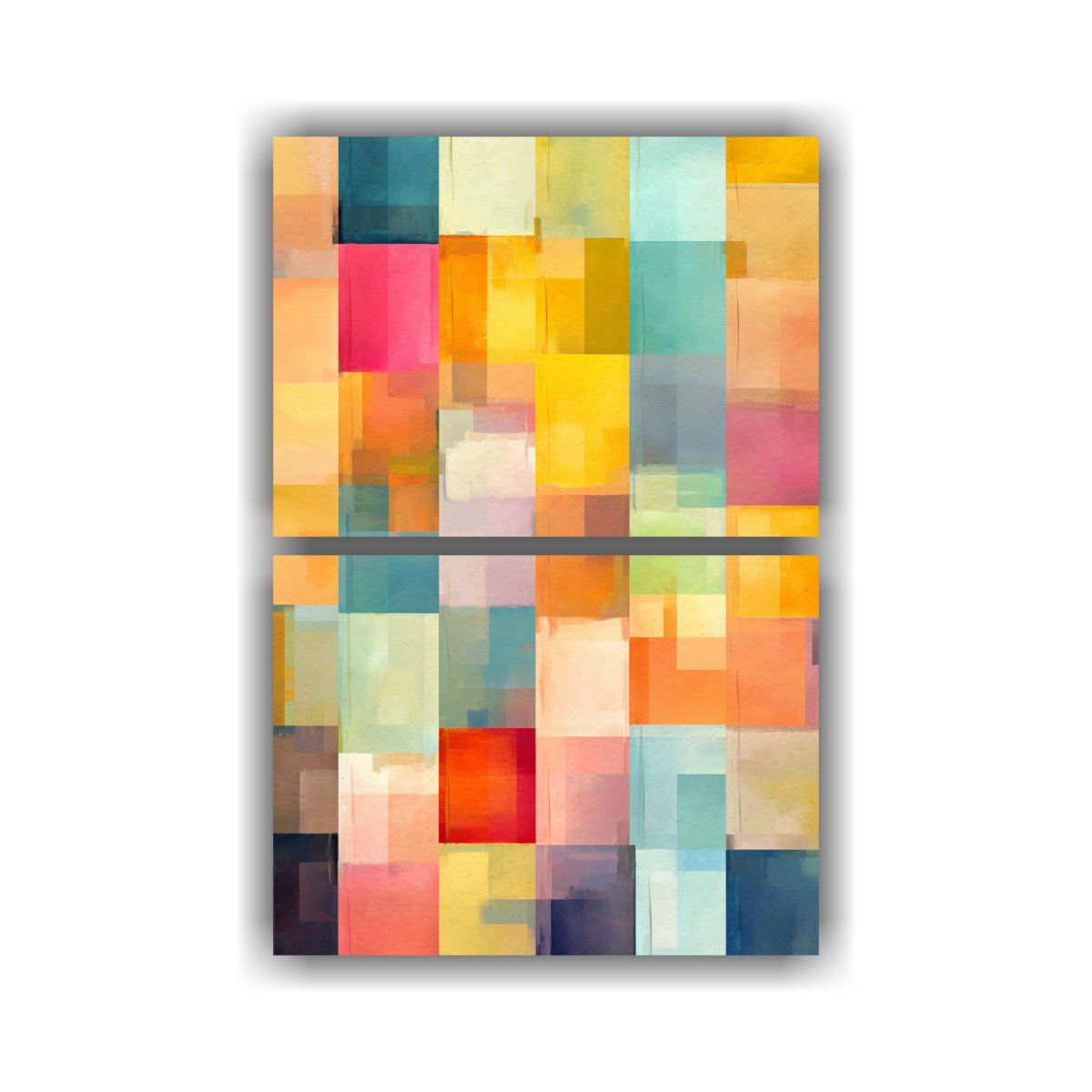 GENERICO - Cuadro Digital Colorido De Salón Espectacular 30x40 Cm