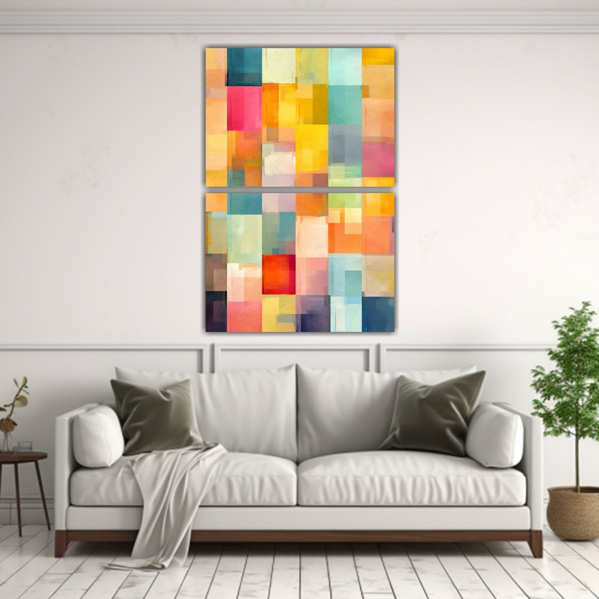 GENERICO - Cuadro Digital Colorido De Salón Espectacular 30x40 Cm