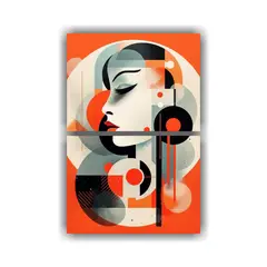 GENERICO - Cuadros Abstractos Minimalistas Composición 30x40 Cm