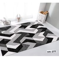 ALFOMBRA PARA LIVING ANTIDESLIZANTE CON DISEÑOS TRIDIMENCIONALES