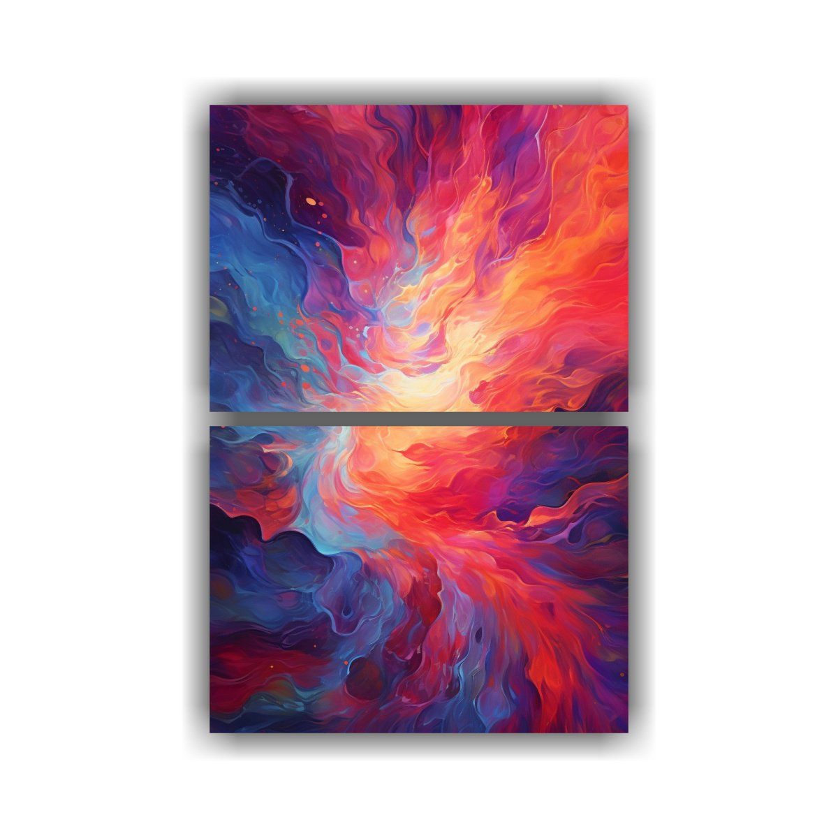 GENERICO - Pinturas Abstractas Resistente A Los Cambios De 30x40 Cm