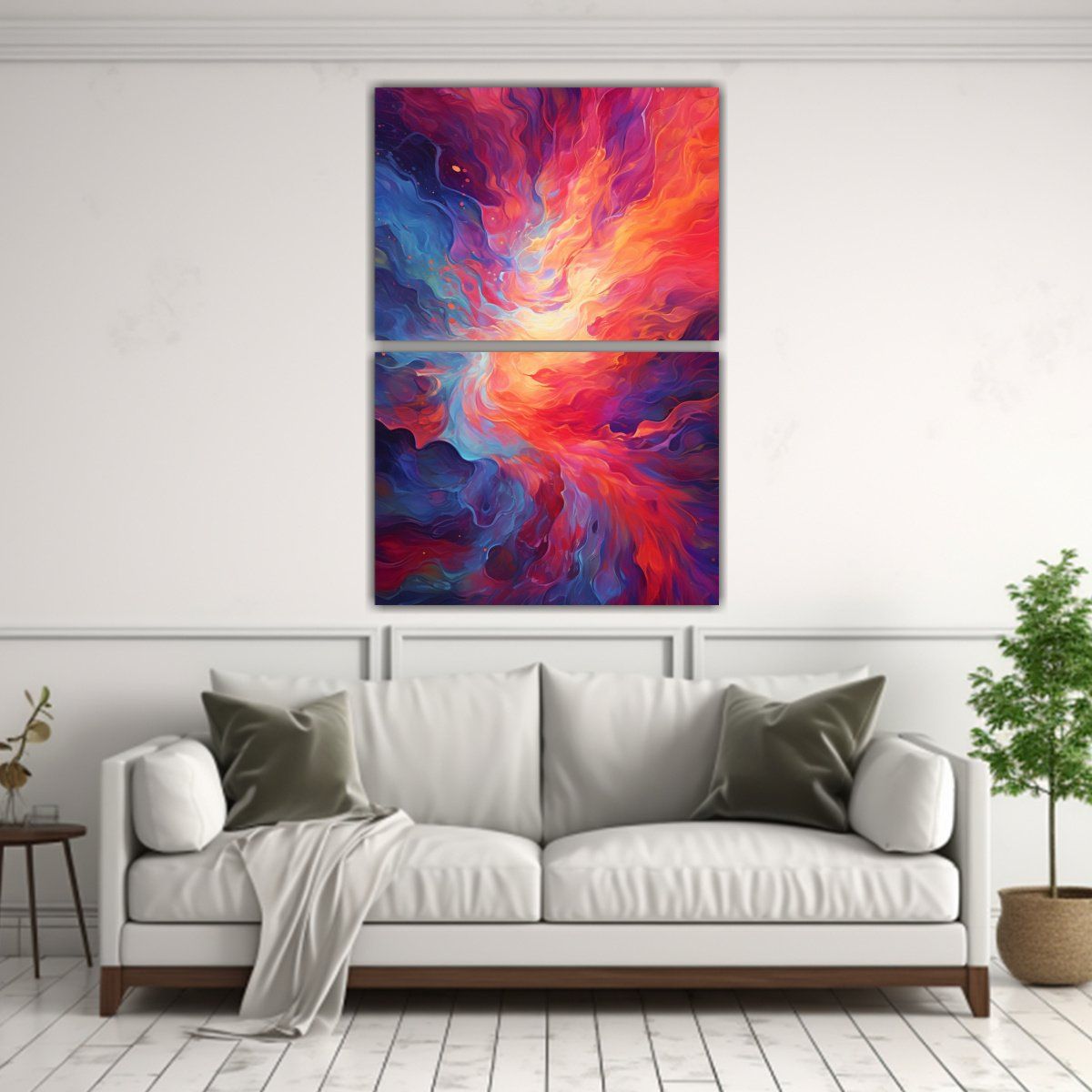 GENERICO - Pinturas Abstractas Resistente A Los Cambios De 30x40 Cm