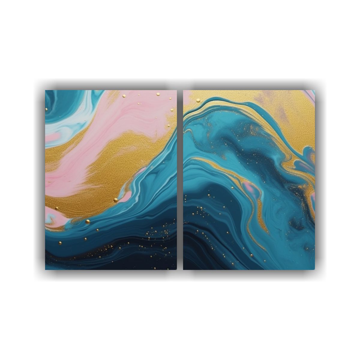 GENERICO - Pinturas Decorativas Contemporáneas Con 80x60 Cm