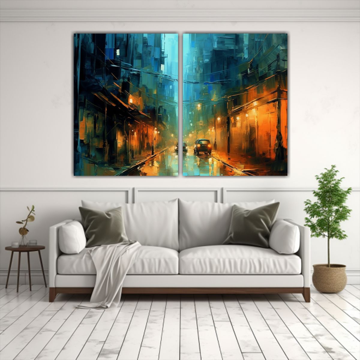 GENERICO - Lienzos Expresión Urbana Pinturas Calle 80x50 Cm