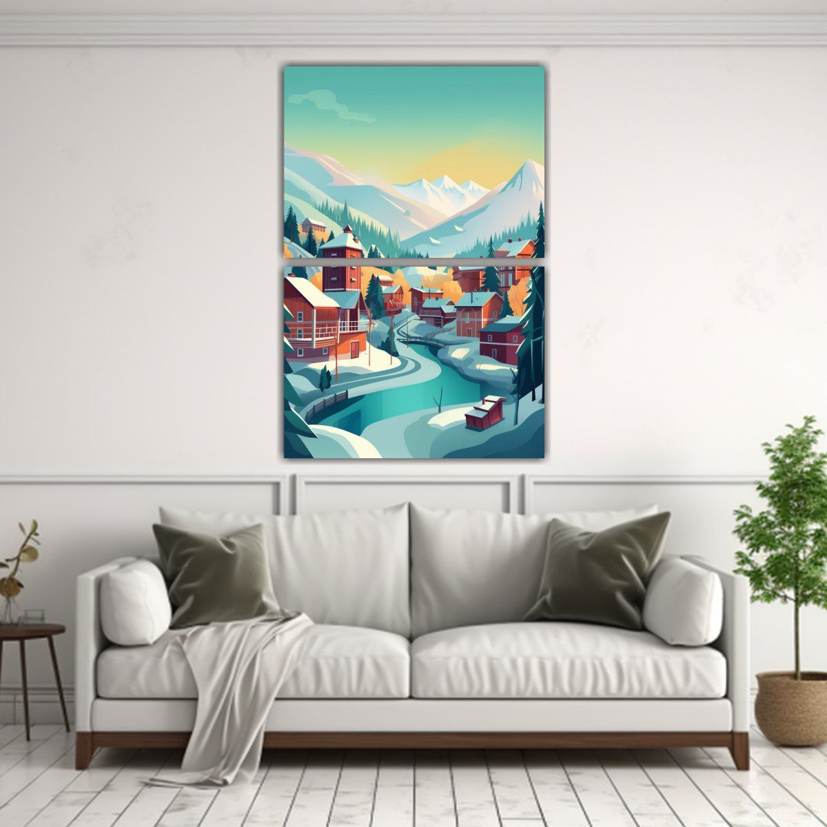 GENERICO - Pinturas Decorativas De Lienzo Expresión 30x40 Cm