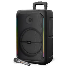 AUDIO PRO - Parlante Karaoke 60W Bluetooth Micrófono Inalámbrico - PS