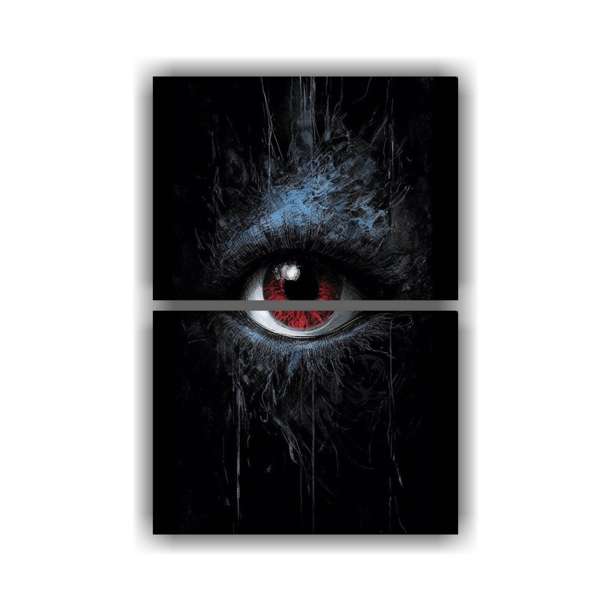 GENERICO - Cuadro Creativo De La Impactante Pintura De Ojo 30x40 Cm