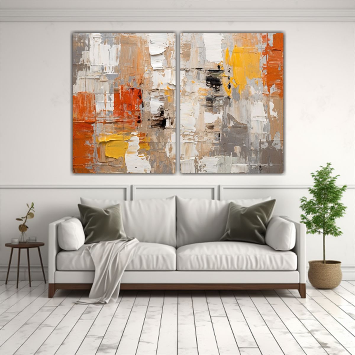 GENERICO - Pintura Abstracta Moderna Del Baño 40x30 Cm