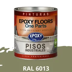 EPOXY - PINTURA ALTO TRANSITO - FLOORS - 1L RAL 6013