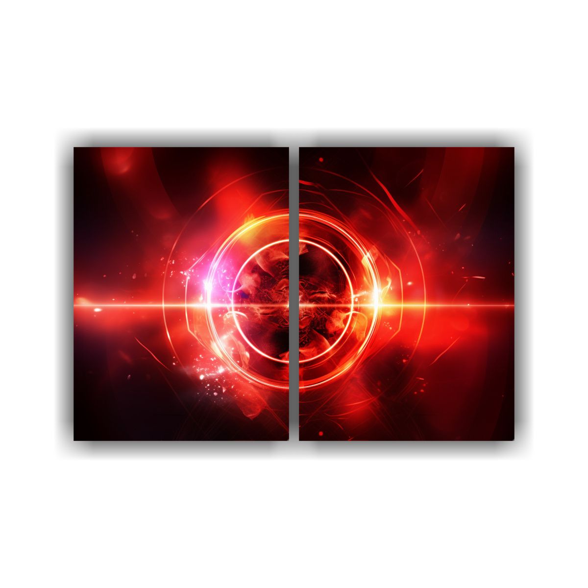 GENERICO - Imagen De Fondo Tecnológica Simétrica Para 40x30 Cm