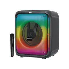 AUDIO PRO - Parlante Karaoke Bluetooth Micrófono E iluminación Rgb - PS