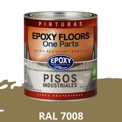EPOXY - PINTURA ALTO TRANSITO - FLOORS - 1L RAL 7008