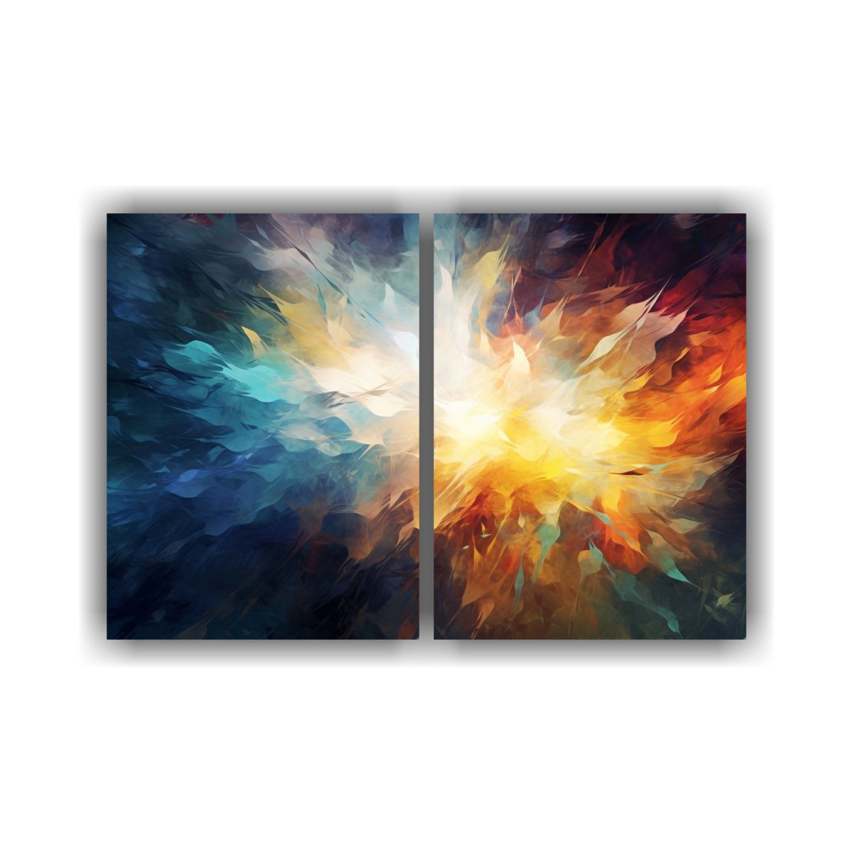 GENERICO - Pinturas Vintage En Bastidor Textura De Fondo 80x60 Cm