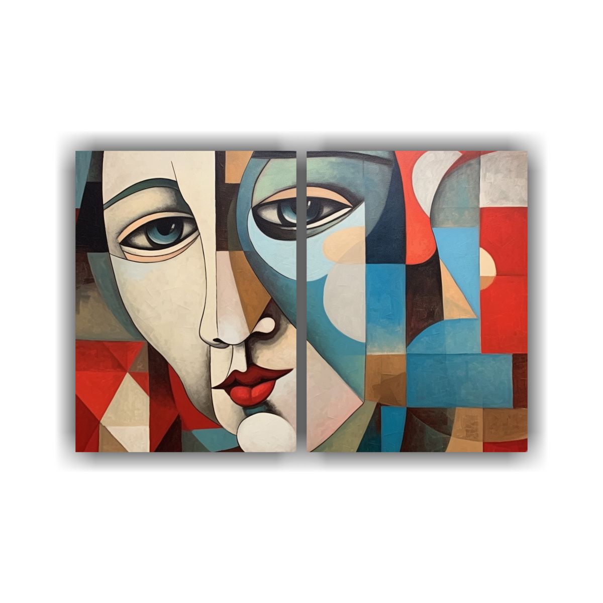 GENERICO - Cuadros Blend Forma Para Crear Una Pintura Al 40x30 Cm