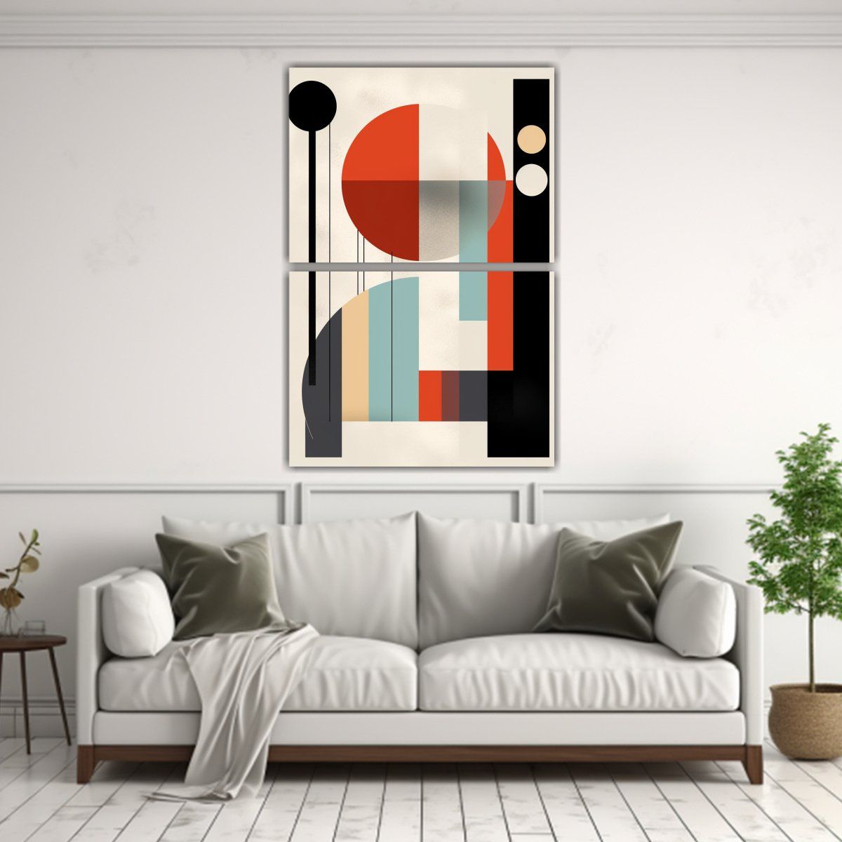 GENERICO - Pinturas De Decoración Abstracta Minimalista De 30x40 Cm