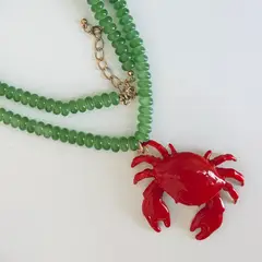 VC ACCESORIOS - Collar Cangrejo Rojo