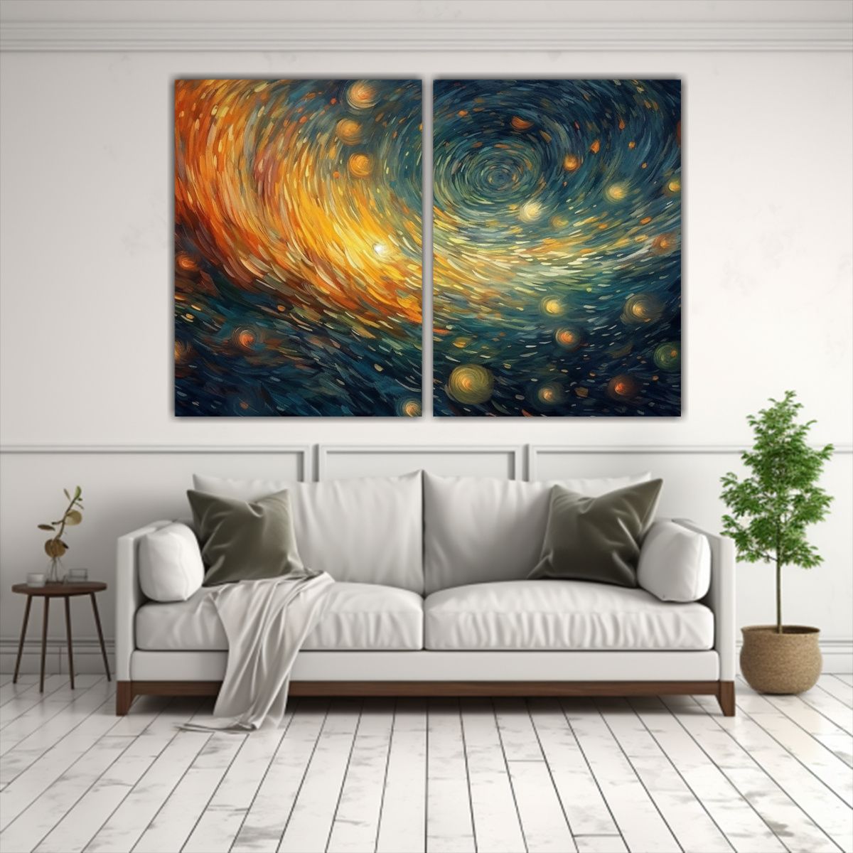 GENERICO - Pinturas Decorativas Con Textura De Partículas 80x50 Cm