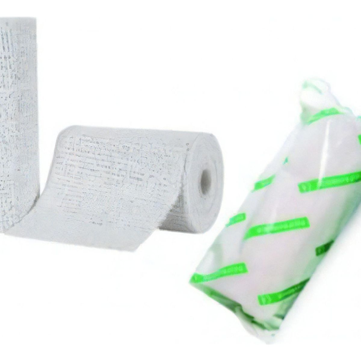GENERICO - Pack 5 Vendas De Yeso 10 Cm Mts Color Blanco
