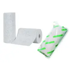 GENERICO - Pack 5 Vendas De Yeso 10 Cm Mts Color Blanco