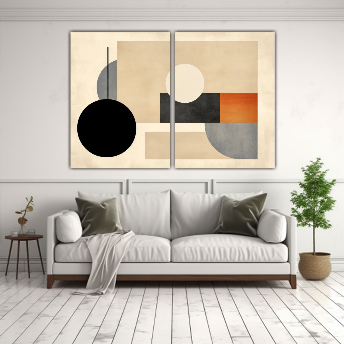 GENERICO - Pinturas Conceptuales En Bastidor Arte Moderno 40x30 Cm