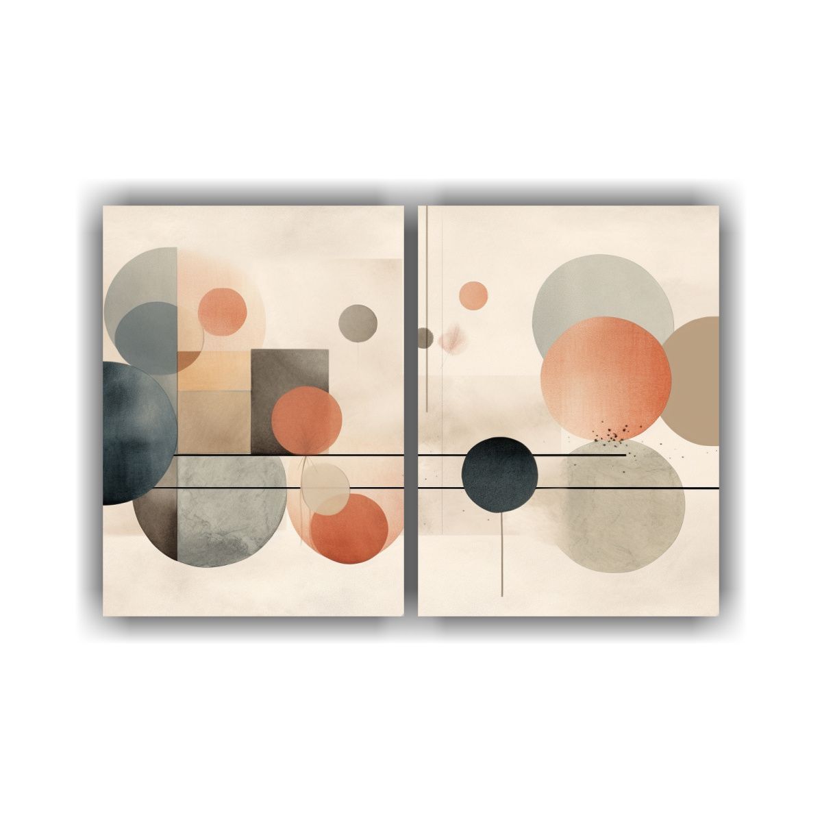 GENERICO - Cuadros Decorativos Minimalistas Con Diseño 80x50 Cm