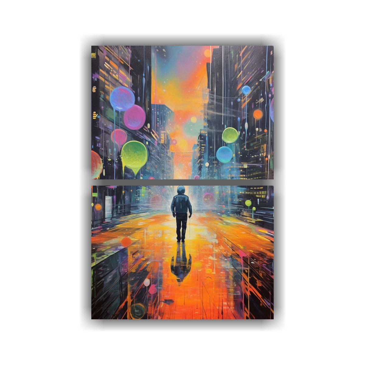 GENERICO - Pinturas Decorativas Misteriosas De Habitación 30x40 Cm