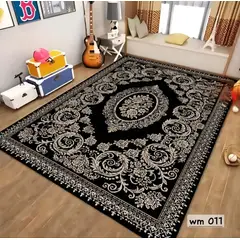 GENERICO - ALFOMBRA PARA LIVING ANTIDESLIZANTE CON DISEÑOS TRIDIMENCIONALES