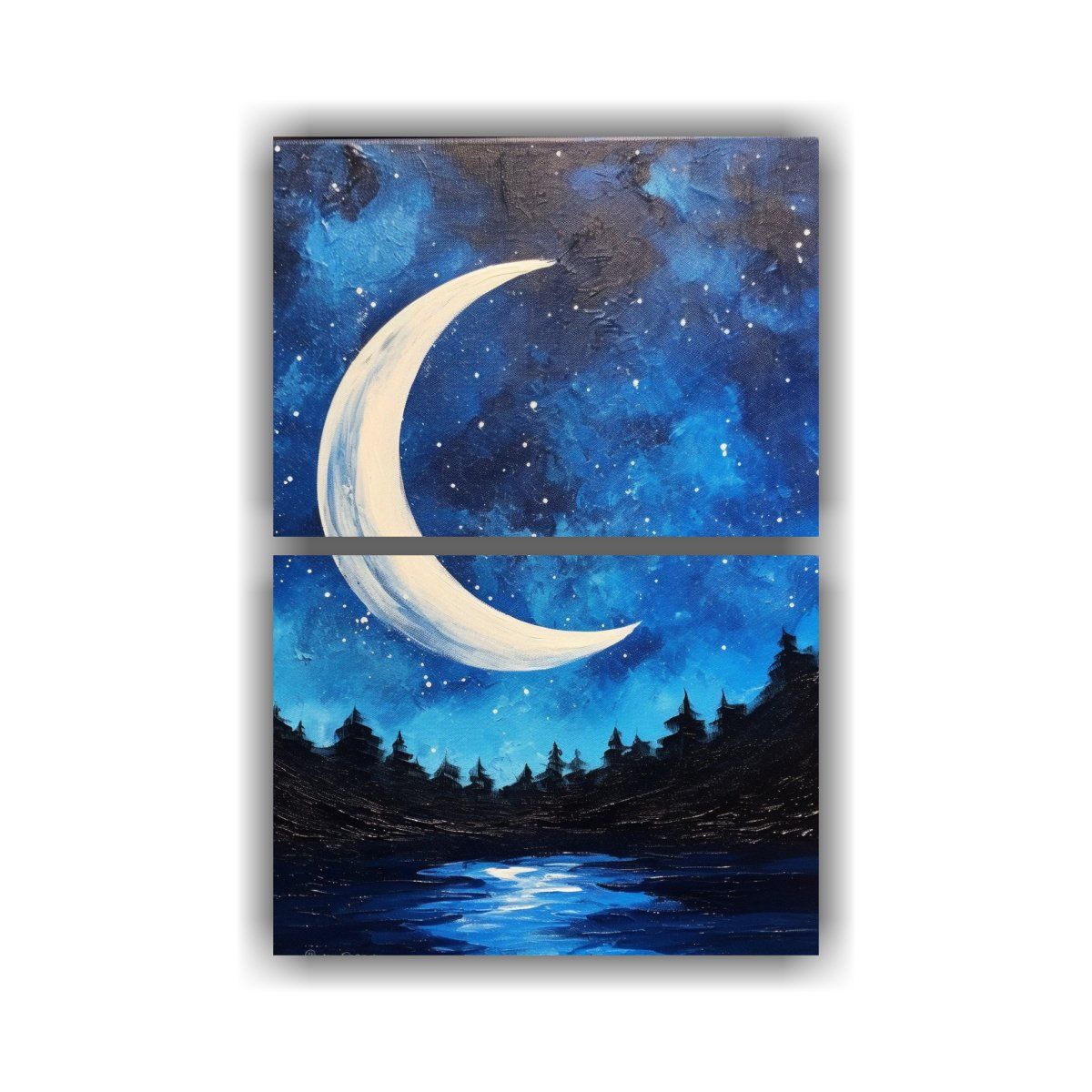 GENERICO - Lienzos Decorativos Fáciles De Replicar Para 30x40 Cm