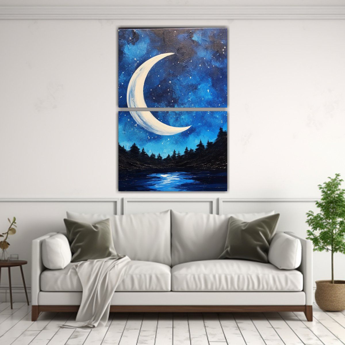 GENERICO - Lienzos Decorativos Fáciles De Replicar Para 30x40 Cm