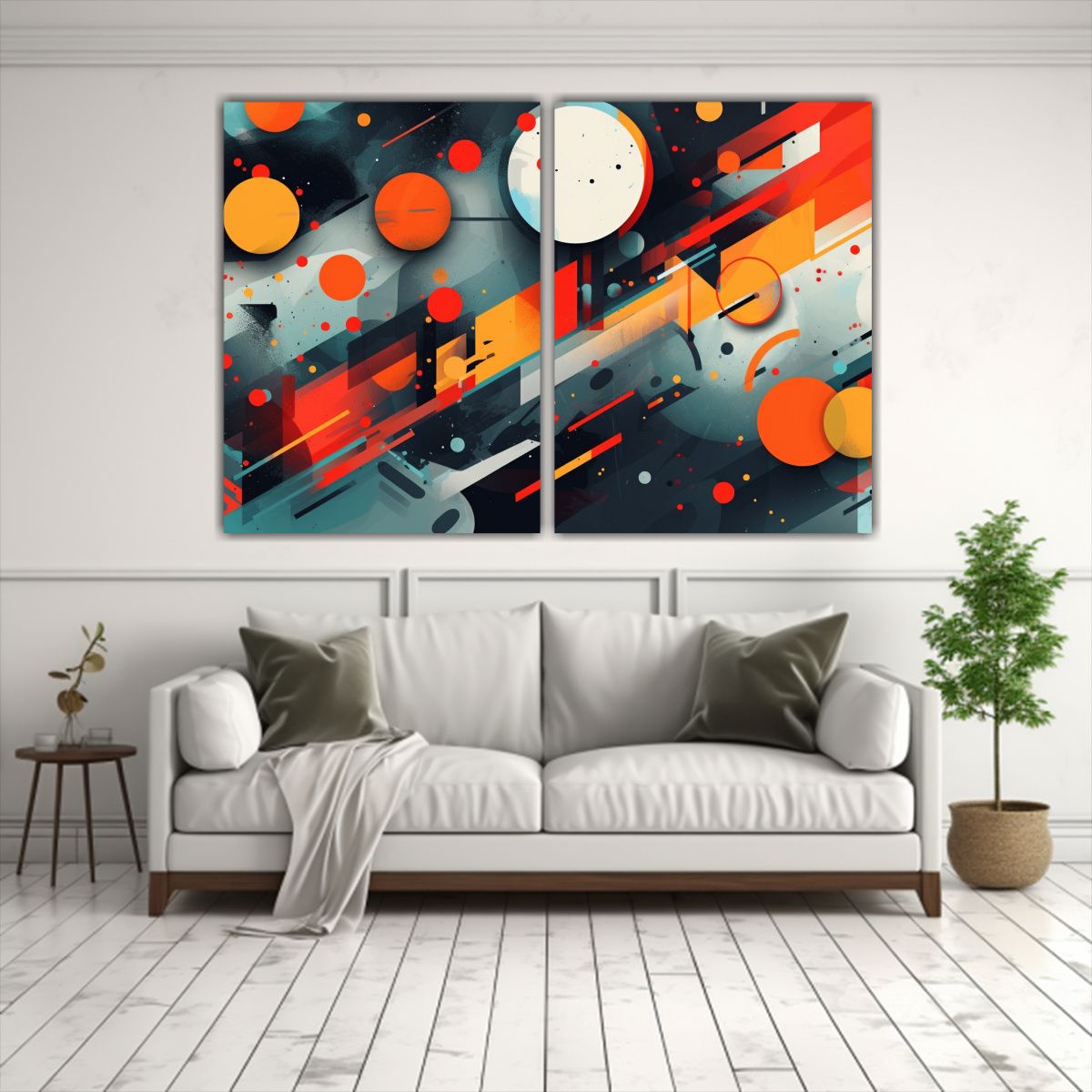 GENERICO - Crear Diseño Inspirado En Pinturas Decorativas 80x60 Cm