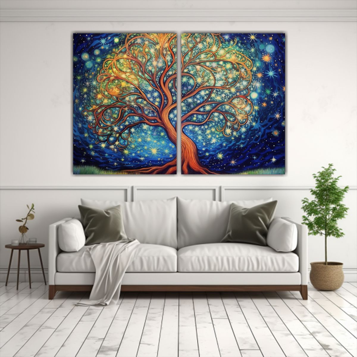 GENERICO - Cuadro Clásico De Alta Calidad Árbol De La 40x30 Cm