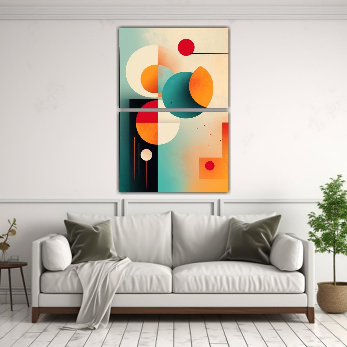 GENERICO - Pinturas Abstractas Decorativas Para Dormitorio 30x40 Cm