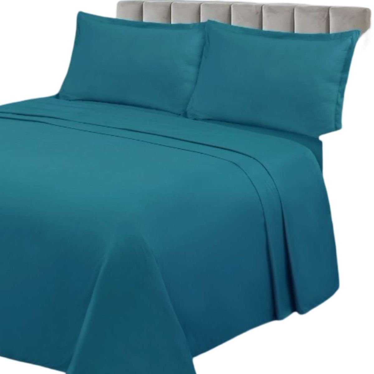 GENERICO - JUEGO DE SABANA DE GENERO 2 PLAZA TURQUESA