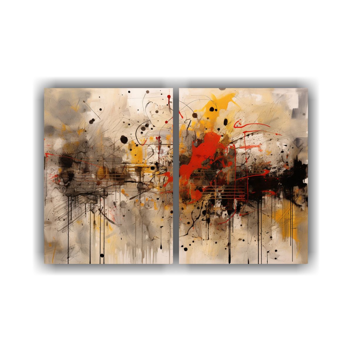 GENERICO - Composiciones Equilibradas Expresión Mindblown 80x50 Cm