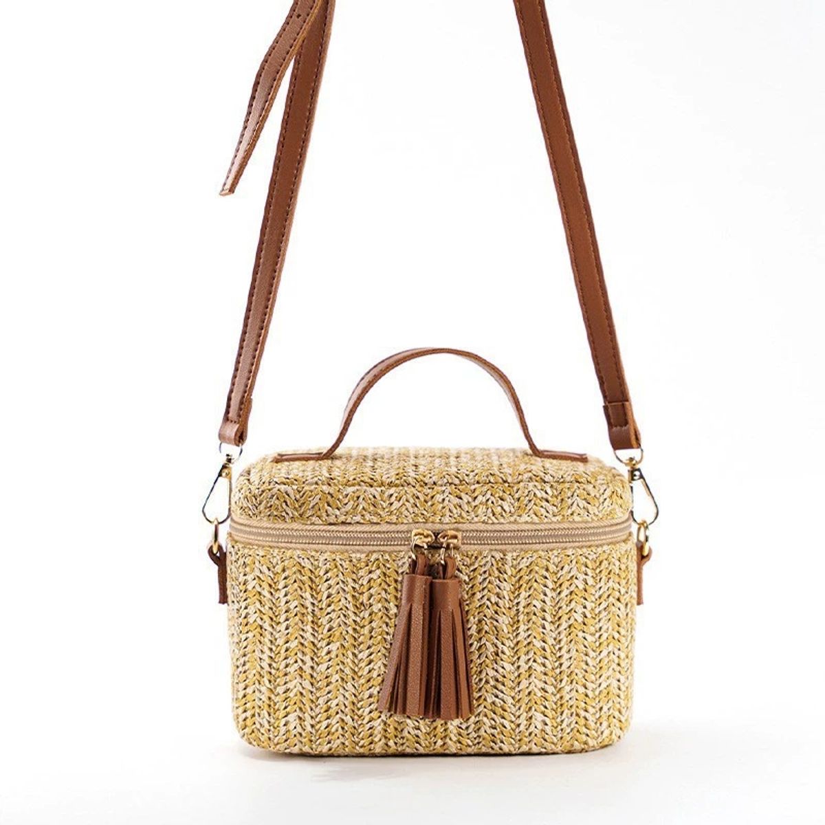 VELVET - Cartera Bolso De Tejido Tulum Mujer