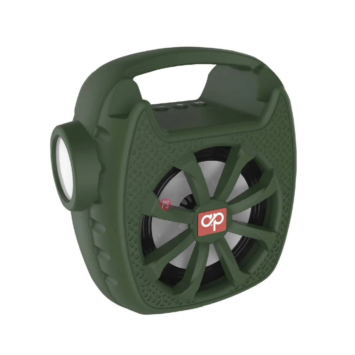 AUDIO PRO - Parlante Bluetooth Con Panel Solar Y Linterna Colores - Ps