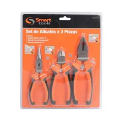 SMART TOOLS - Juego de Alicates - 3 Piezas