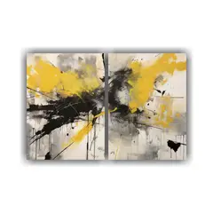 GENERICO - Conjunto De Arte Composición Duradera Con 80x50 Cm