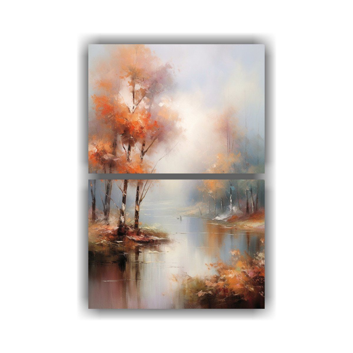 GENERICO - Arte De Pared Calidos Paisaje Boho De Willem 30x40 Cm