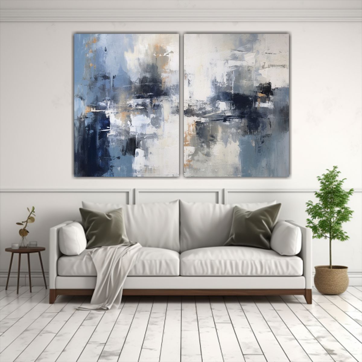 GENERICO - Pintura Al óleo Abstracta Llamativa Con 80x60 Cm