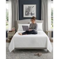 Sábanas 2 Plazas 500 Hilos Diseño Liso Ajuste Perfecto