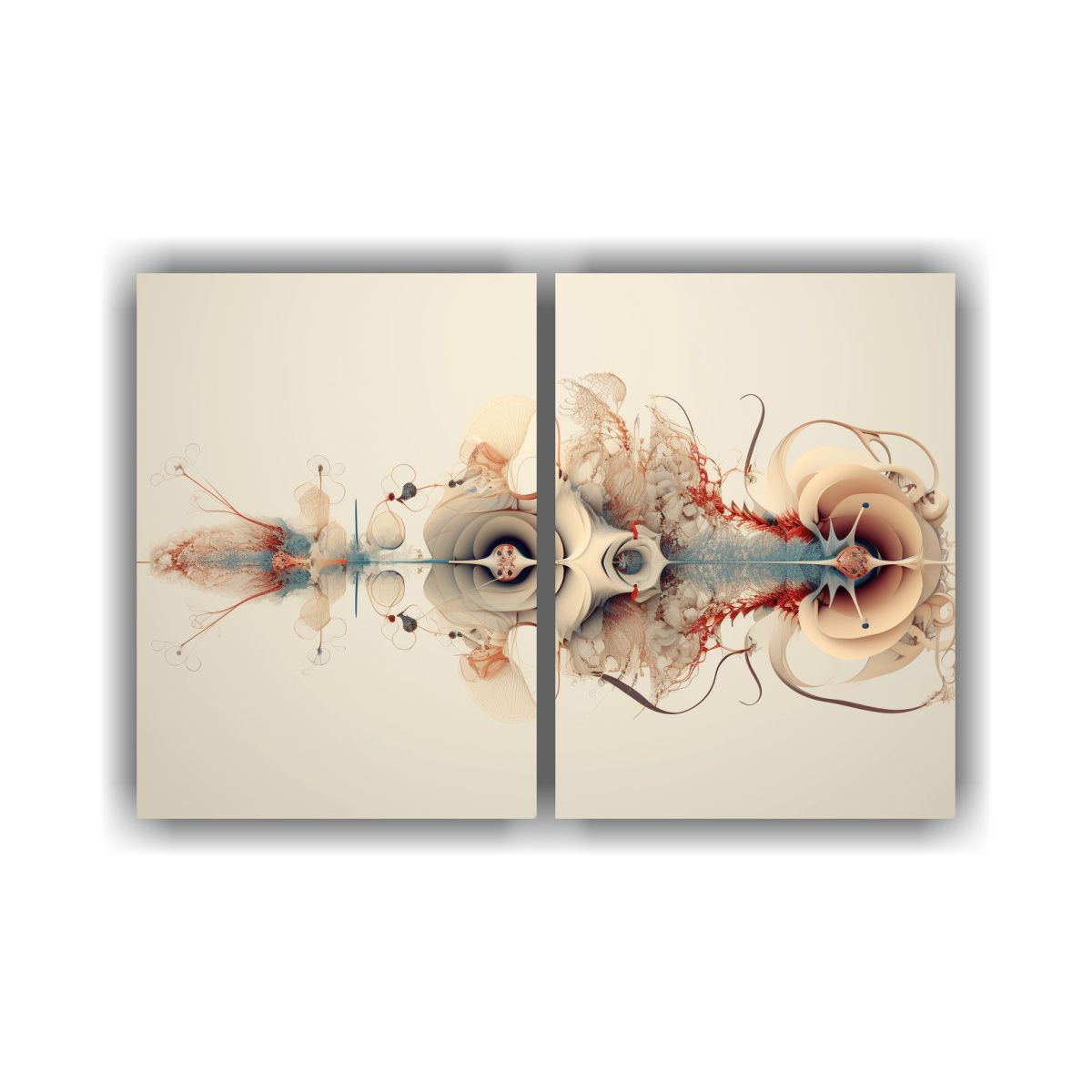 GENERICO - Cuadros Decorativos Con Protagonismo De Esferas 80x50 Cm