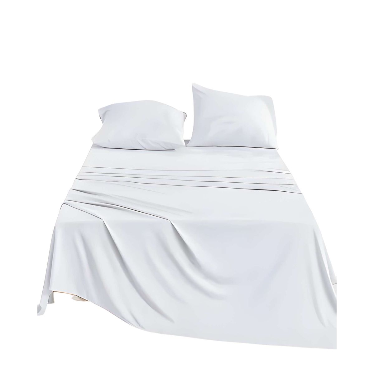 GENERICO - SABANA 2 PLAZAS 200 HILOS BLANCO