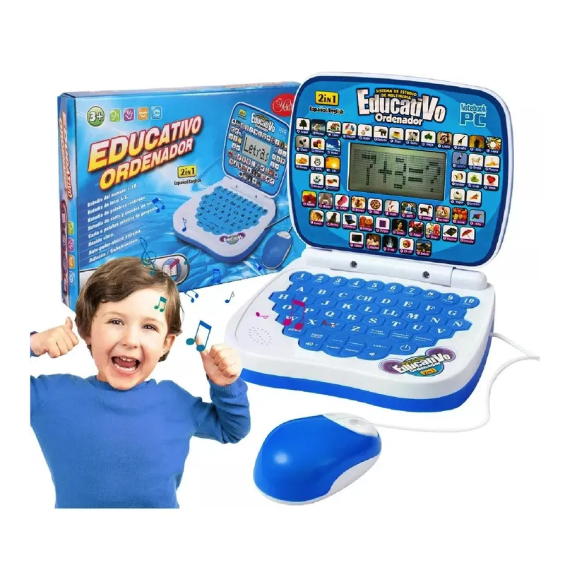GENERICO - Ordenador Didactico Computadora Didactica Para Niñas Notbook