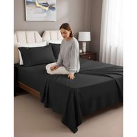 Juego de Sábanas 500 Hilos 2 Plazas Alta Densidad y Confort