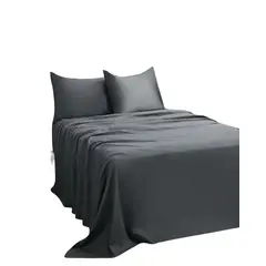 GENERICO - SABANA PLAZA Y MEDIA 200 HILOS GRIS